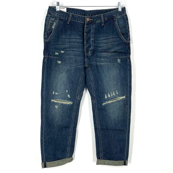Man X One Teaspoon Mr Browns Jeans Indigo Men's 32 Regular NWT - Picture 1 of 10
